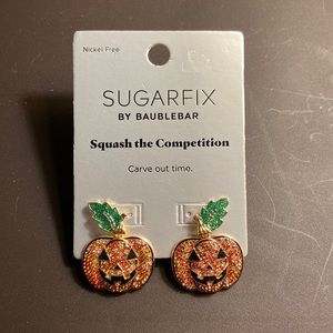 Pumpkin Earrings by Baublebar